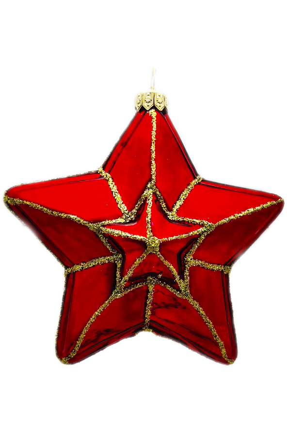 Елочное украшение Звездочка ФУП4-2433